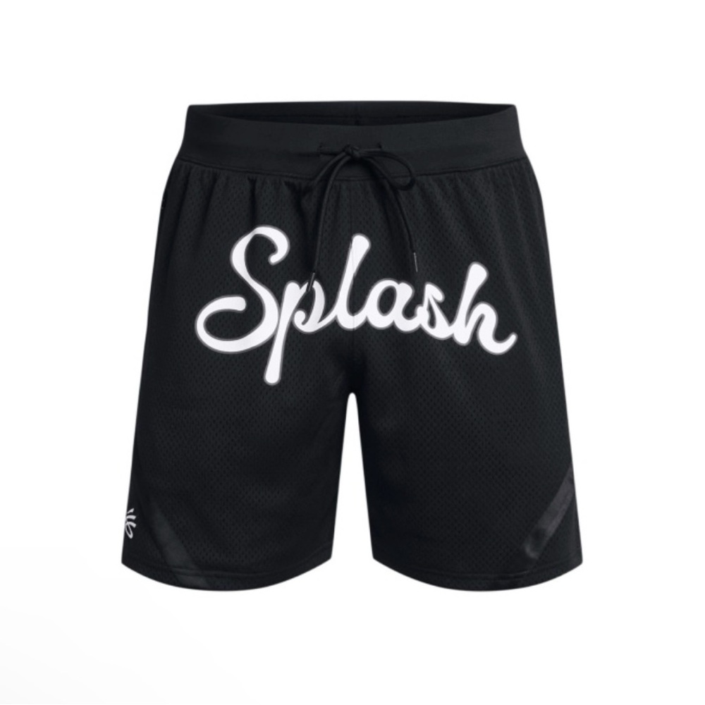NWT Under Armour Curry Mesh Splash Shorts